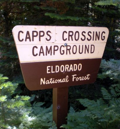 Capps Crossing Sign