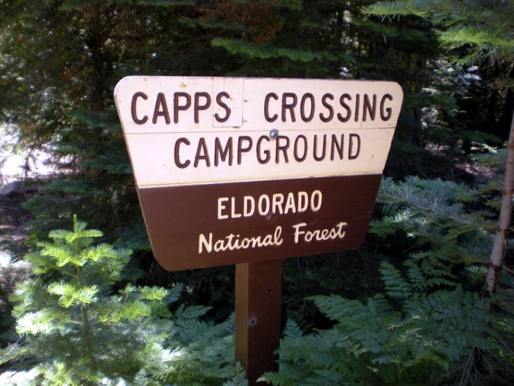 Capps Crossing Sign