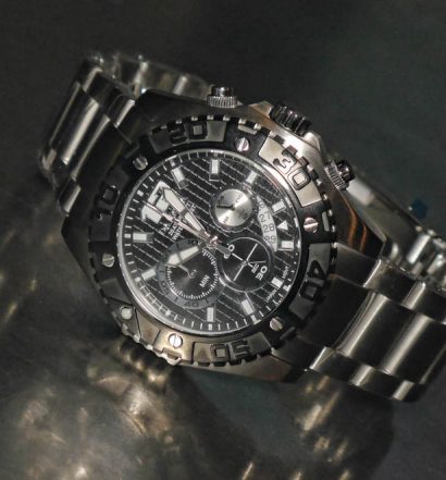 Dakota Stainless Steel Chronograph